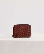 JUJU & Co Small Basque Wallet in Amber