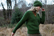 Fisherman Out of Ireland Jersey Hat with Rolled Edges in Shamrock