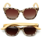 Lila Grace Ivory Tortoise Polarised Sunglasses