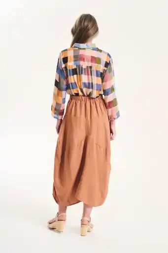 Milwaukee Solenne Skirt- Caramel