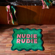 Amalie Nudie Rudie Bath Mat- Spring Green