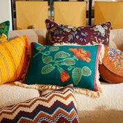 Sage x Clare Maria Embroidered Cushion