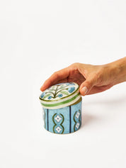 Samira Short Box- Blue Flower