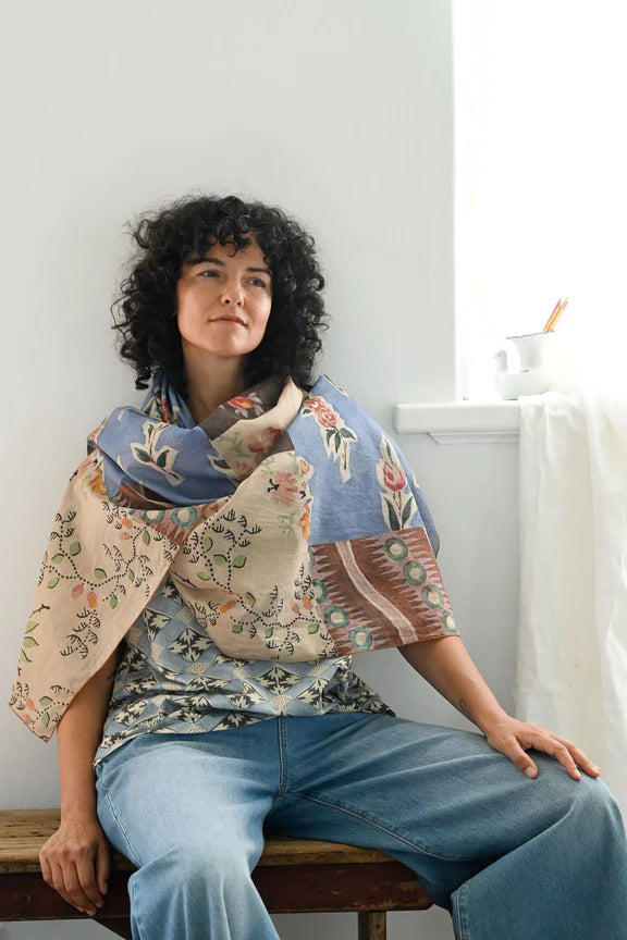 Painted Pattern Scarf
