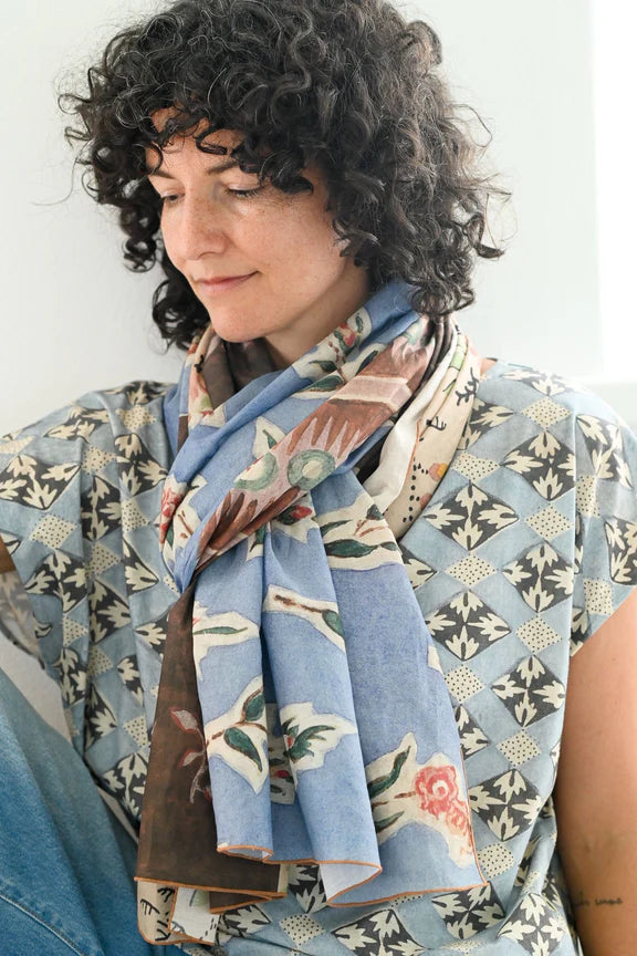 Painted Pattern Scarf