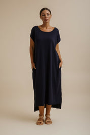 Seabreeze Tee Dress- Pool
