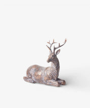 French Country Sentinel Lying Down Reindeer Left Side