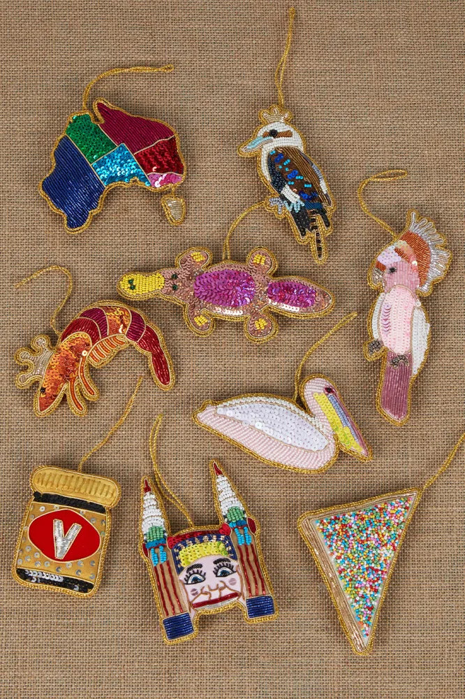 Sequin Hanging Decoration-Fairy Bread