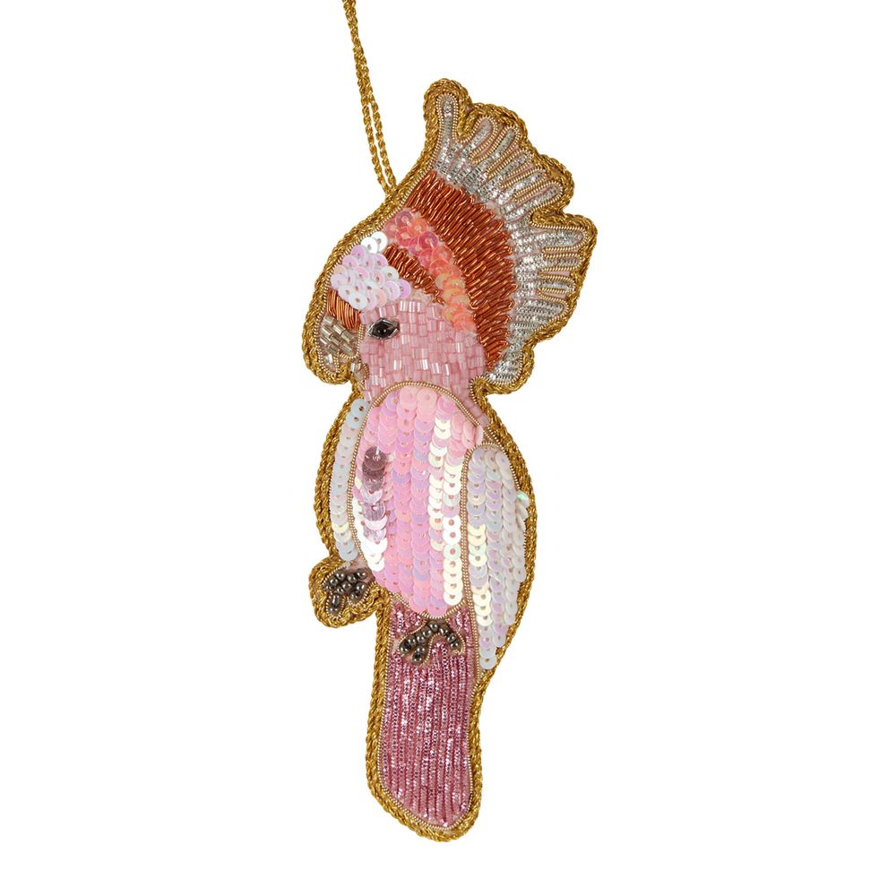 Sequin Hanging Galah Decoration