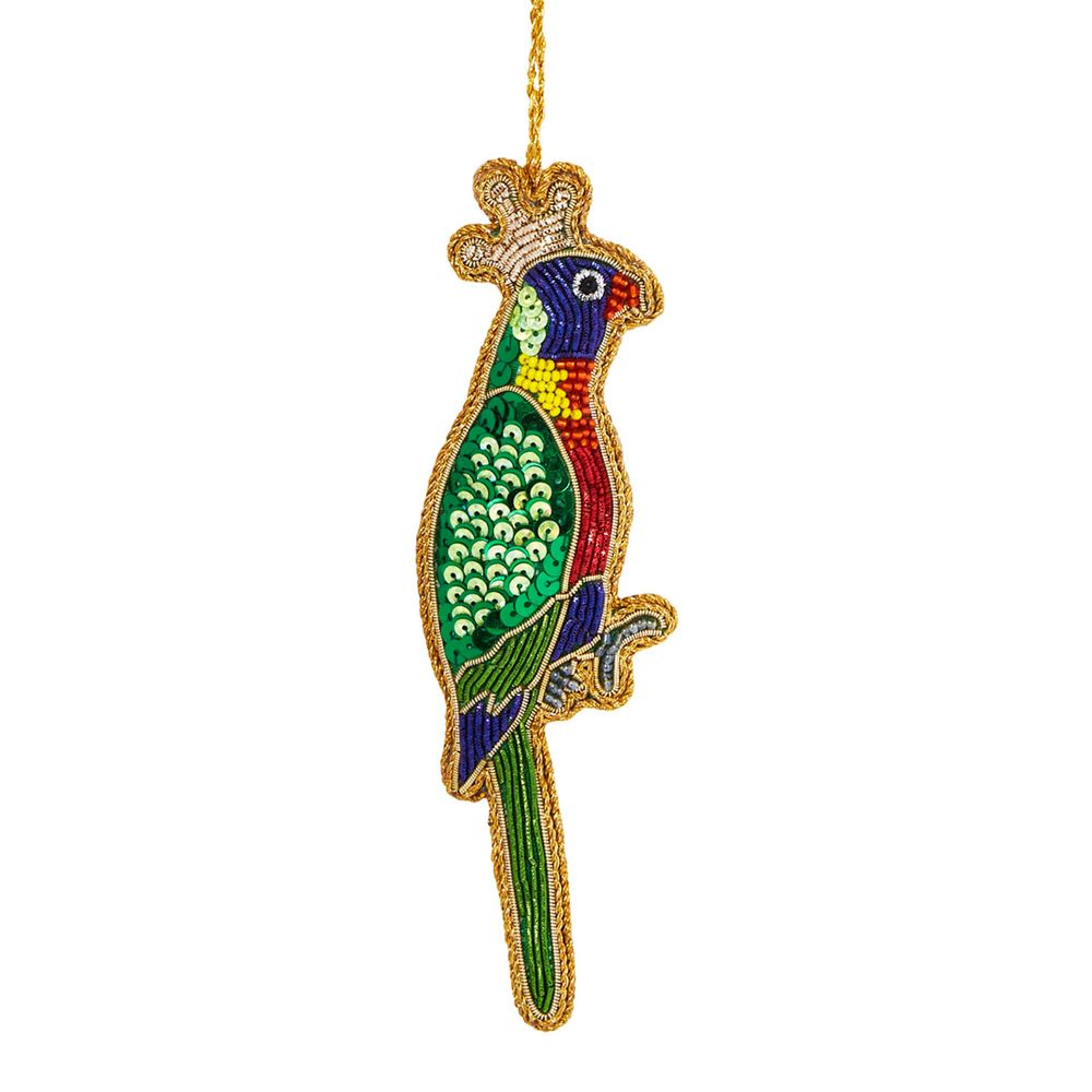 Sequin Hanging Queen Lorikeet Decoration