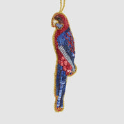 Sequin Hanging Decoration- Crimson Rosella