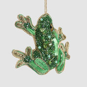Sequin Hanging Decoration- Green Tree Frog