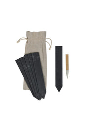 Set of 6 Slate Plant Tags