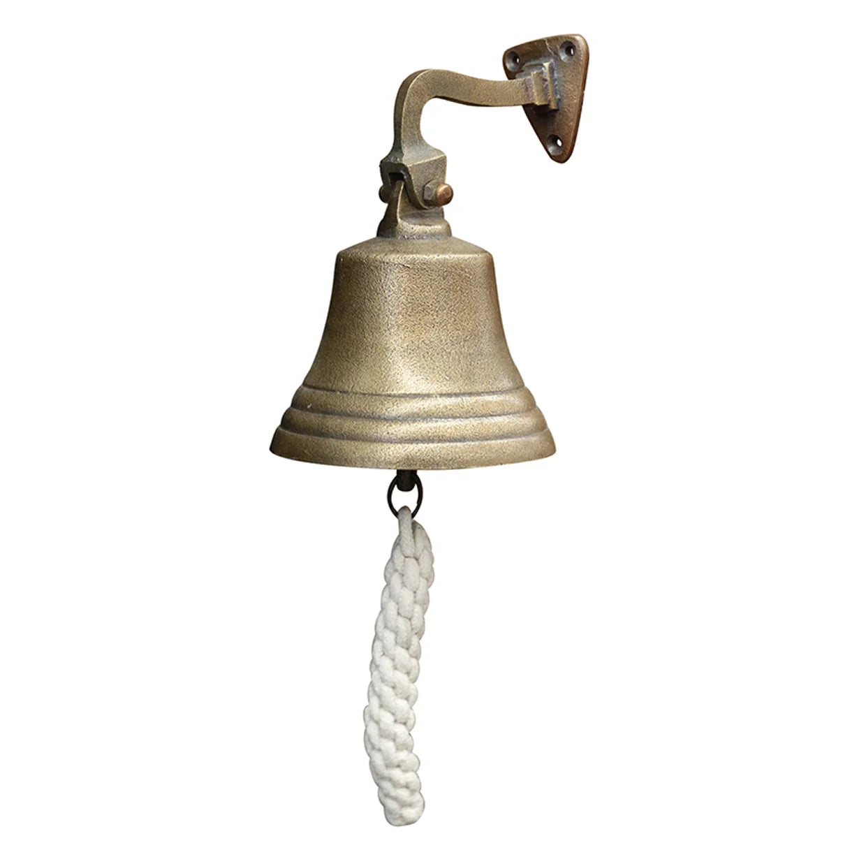 CC Interiors Ship Bell Antique Brass Finsh