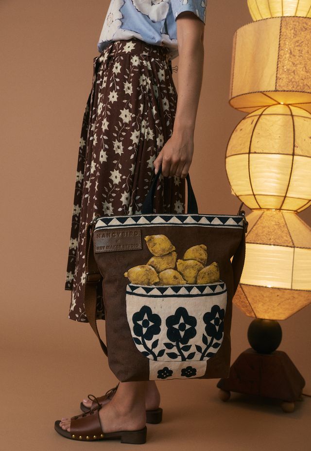 Nancybird Shopper Tote Lemons
