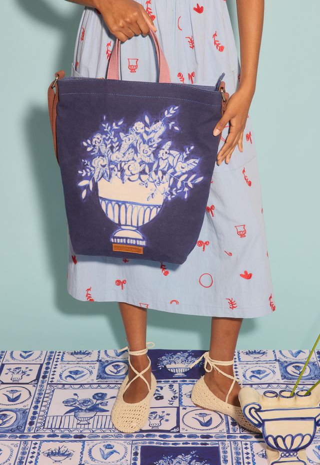 Shopper Tote- Tile