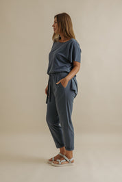 Shoreline Cotton T-Shirt- Pool