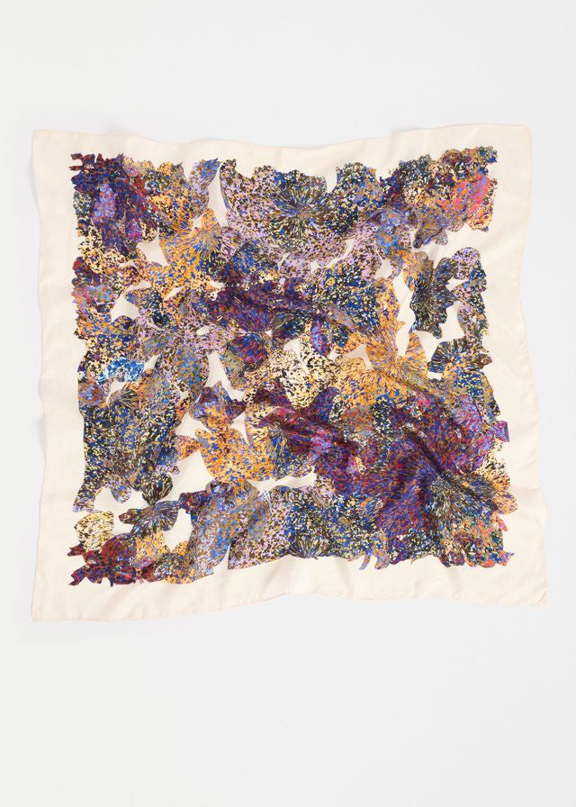 ELK the Label Lantis Silk Scarf in Lantis Print
