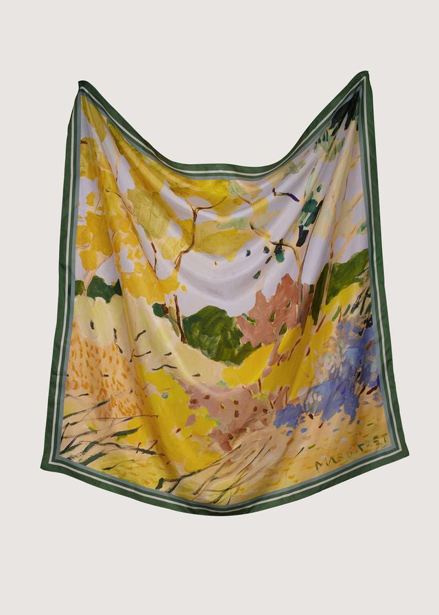 Nancybird Silk Scarf Sunny Clearing