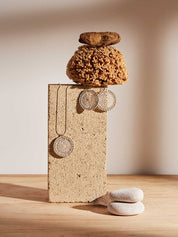 Bilum & Bilas Lik Lik Sunset Earrings in Silver