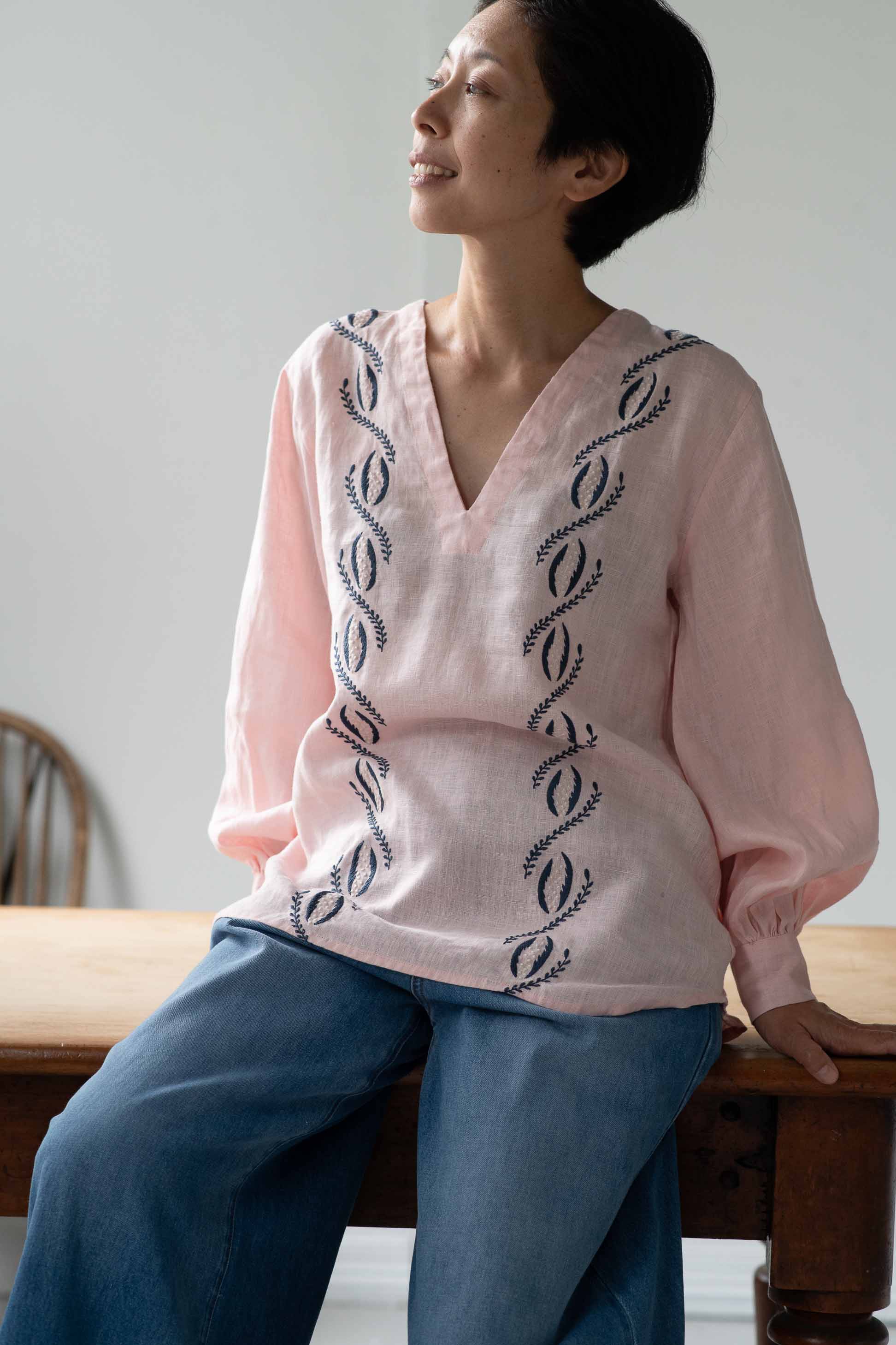 Simona Top-Tearose