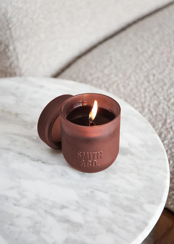 Smith & Co 250g Candle Black Oud and Saffron