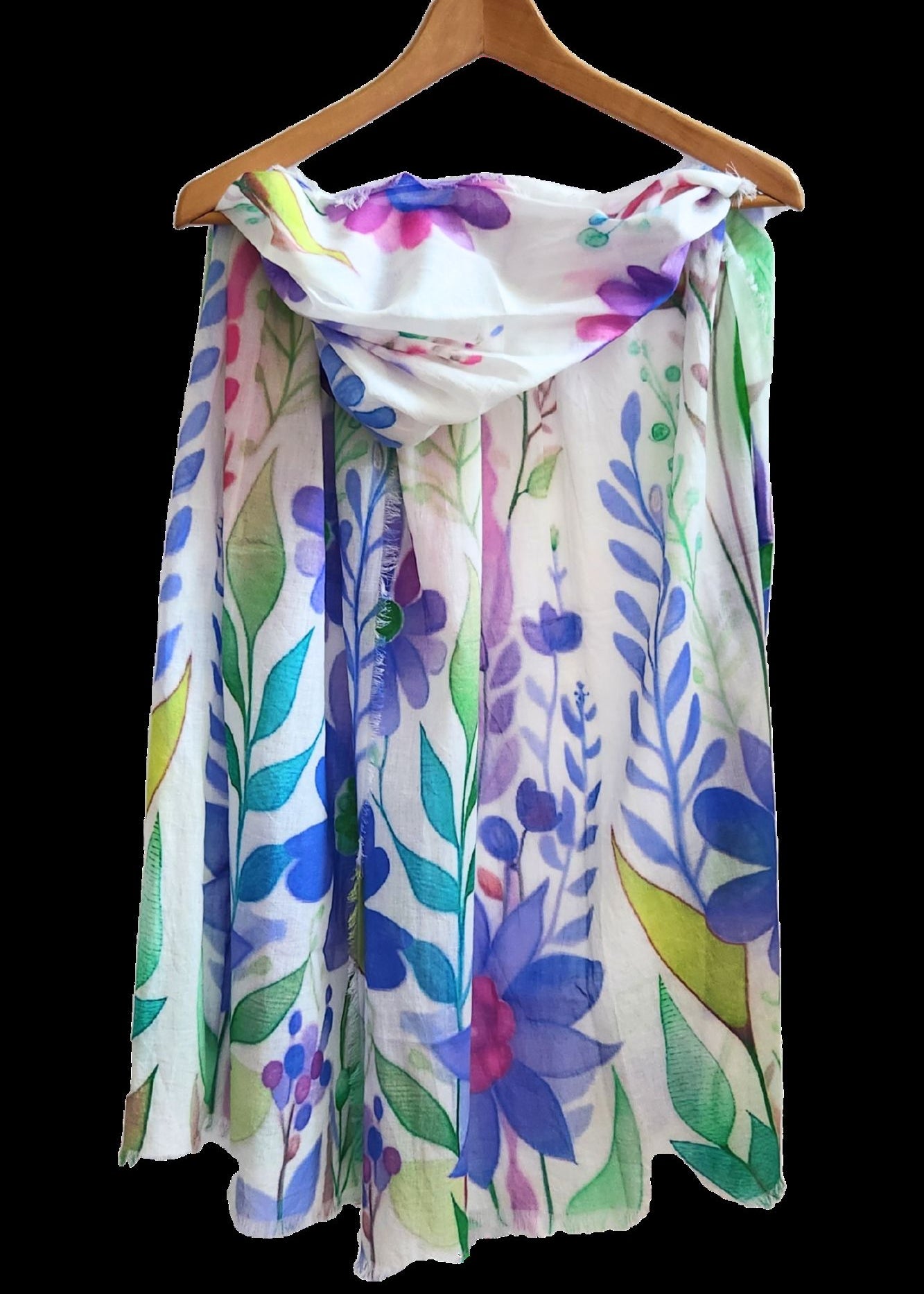 Directions International So Sweet Cottoin Scarf in Forest