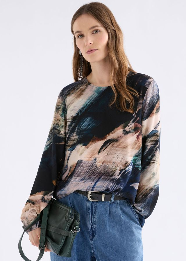 ELK Sofi Top in Holte Print