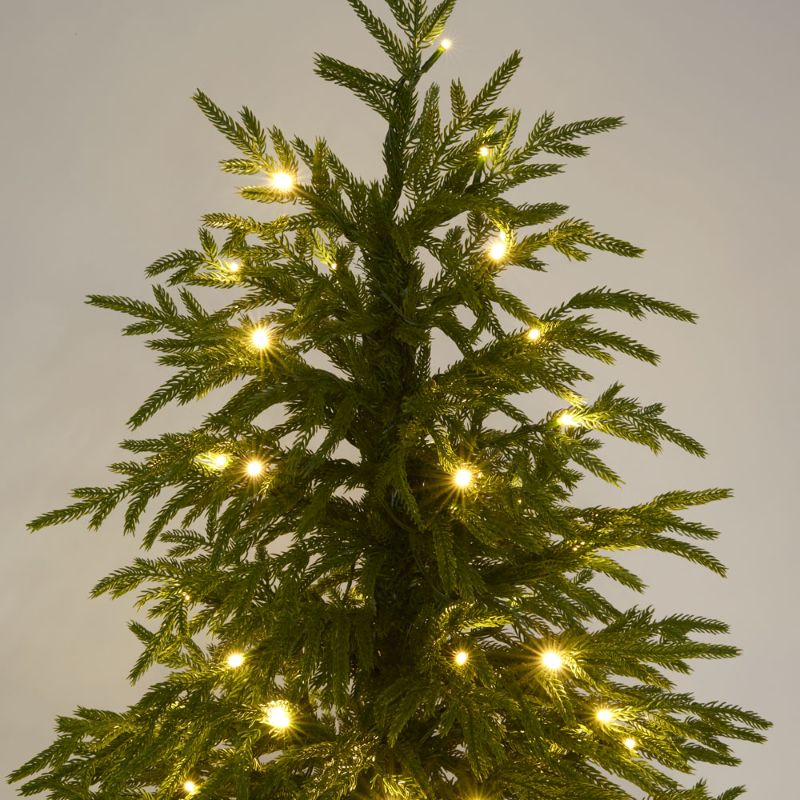 Soft-Touch Potted Light Up Tree- 120cm