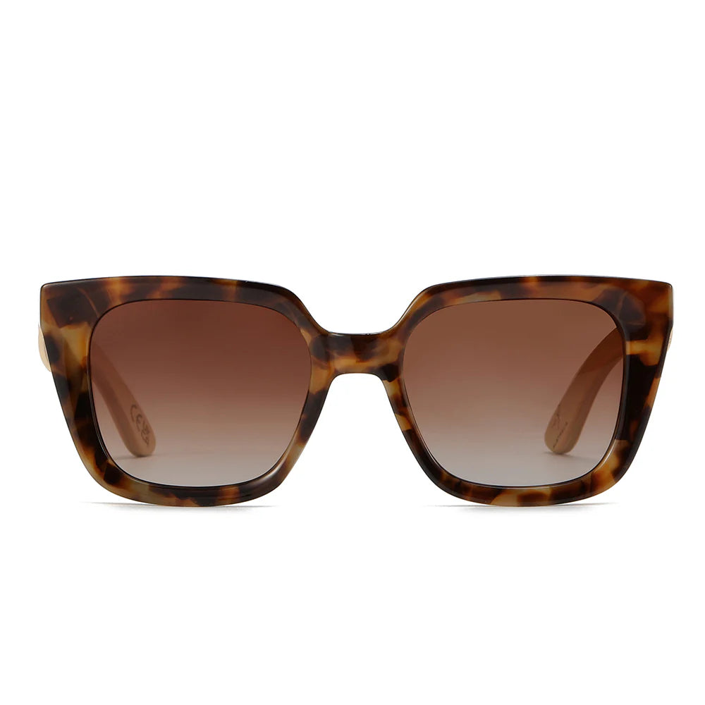 SOEK Soluna Mocha Tort Polarised Sunglasses