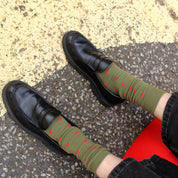Spotty Crew Socks- Cotton