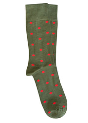 Spotty Crew Socks- Cotton
