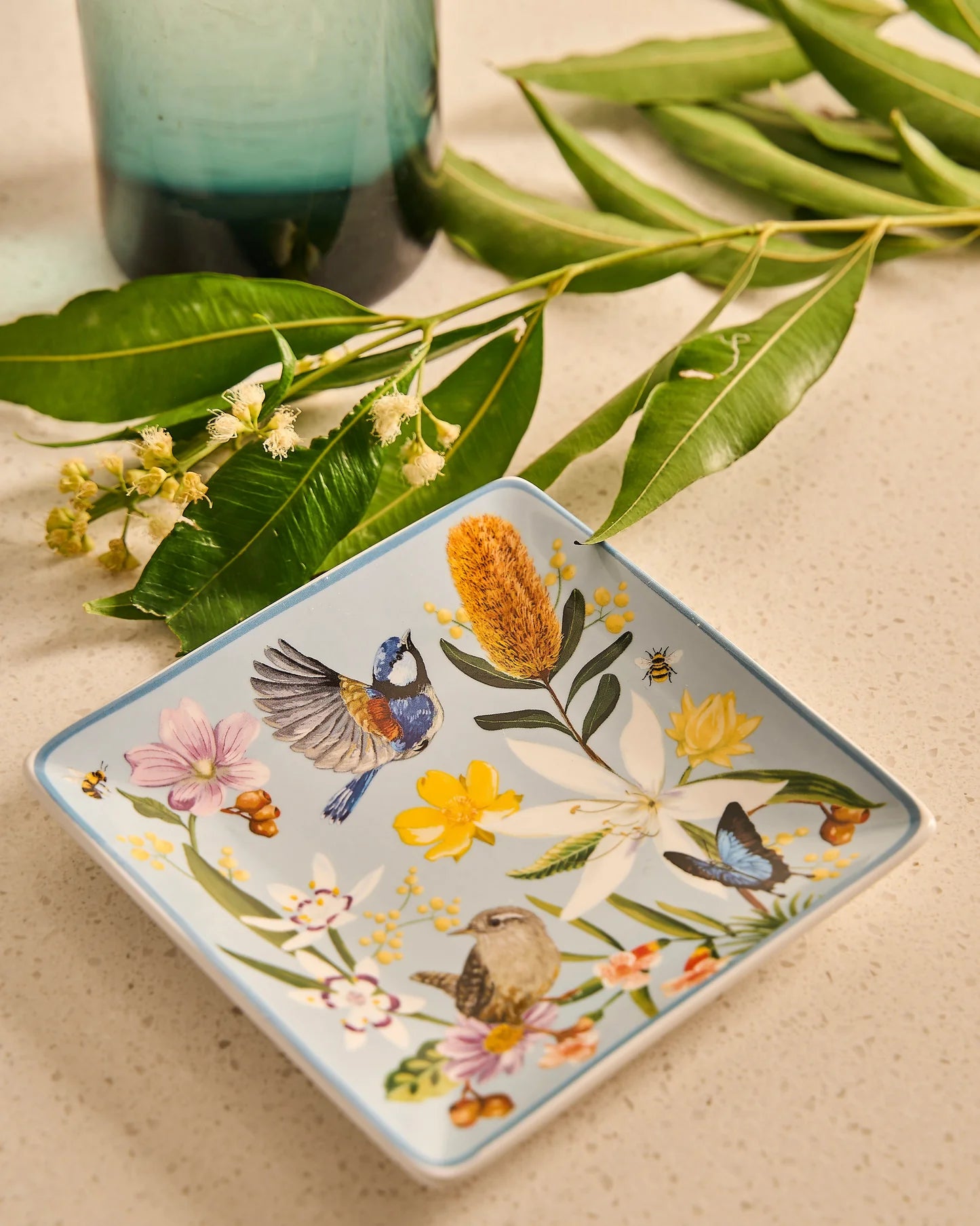 La La Land Square Trinket Tray- Back Country