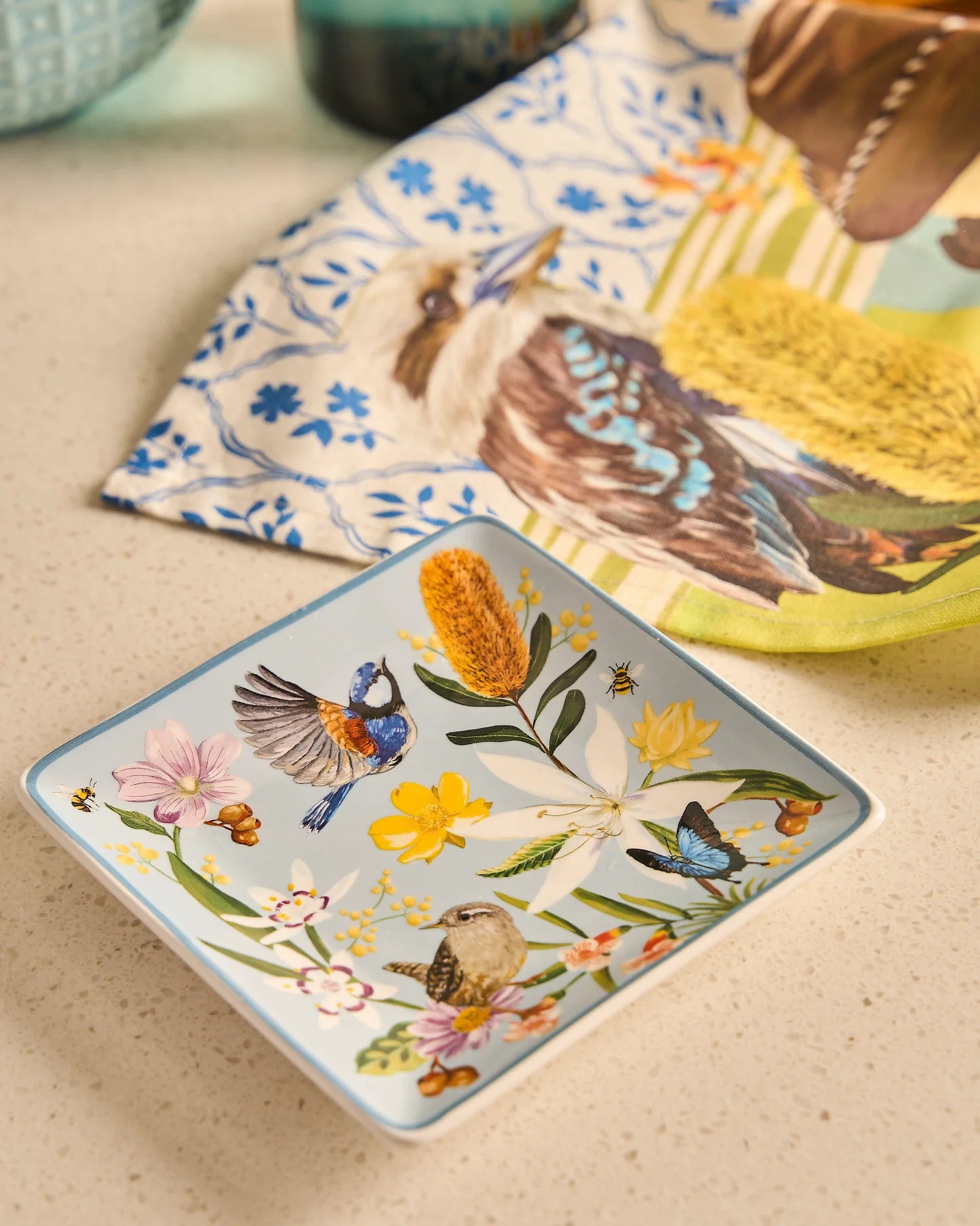 Square Trinket Tray-Back Country Vol.2