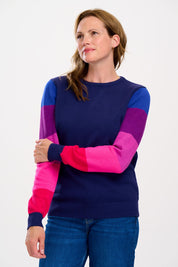 Sugarhill Brighton Stacey Jumper in Navy