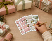 Christmas Gift Stickers- Bountiful Garden