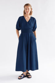 ELK Stolt Jumpsuit in Mid Wash