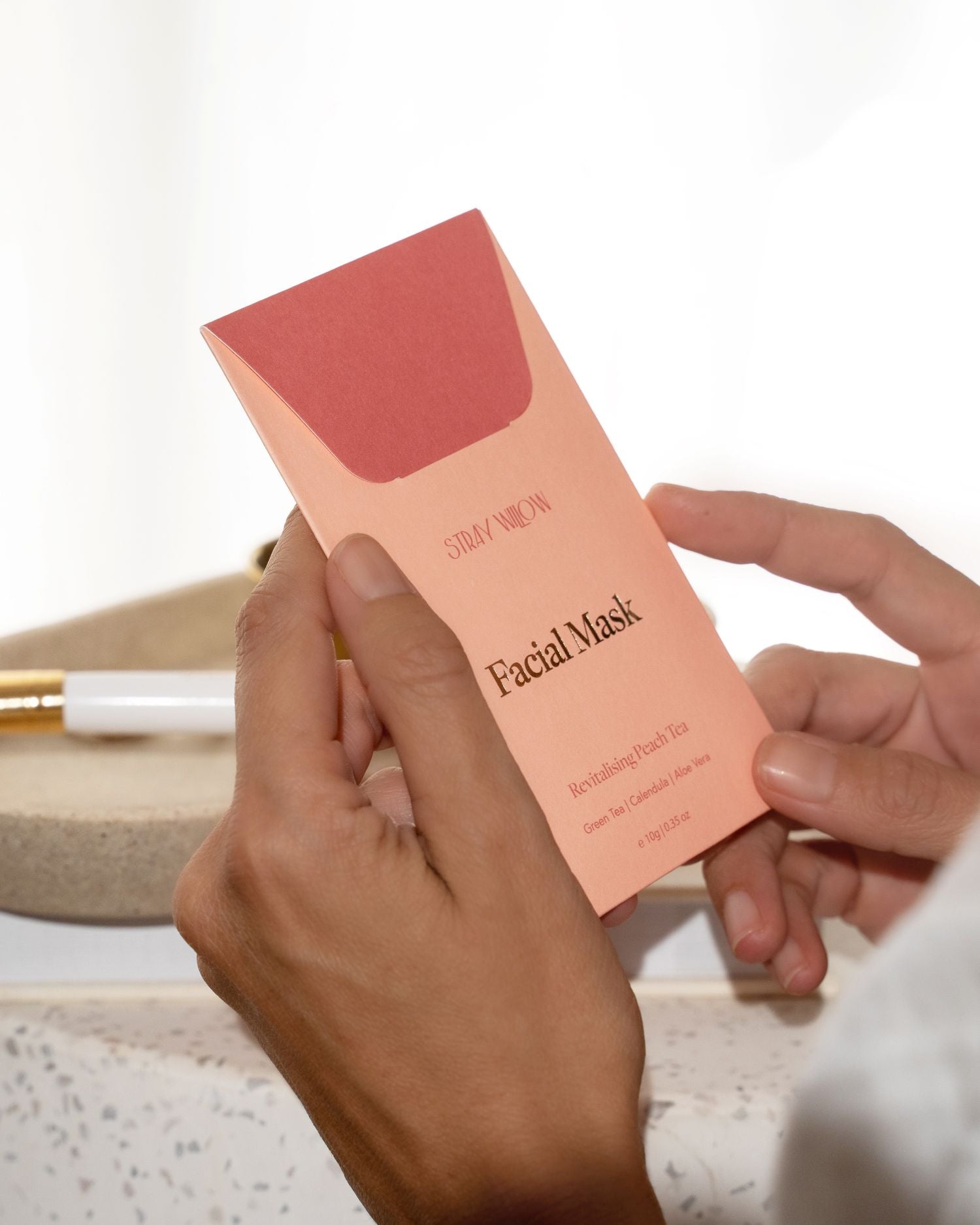 Facial Mask- Peach Tea