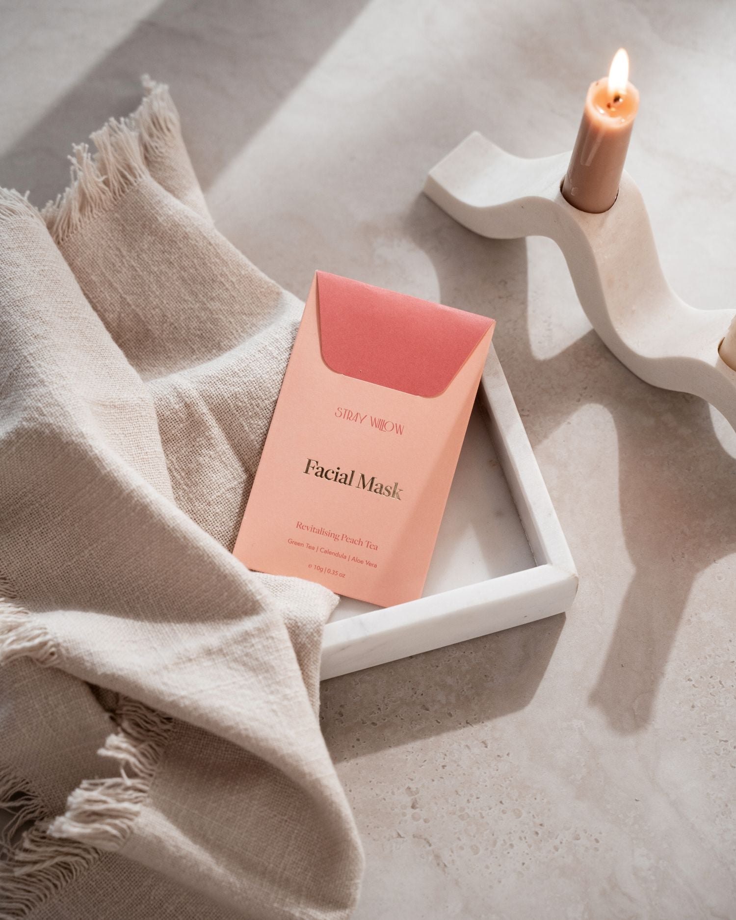 Stray Willow Facial Mask Peach Tea