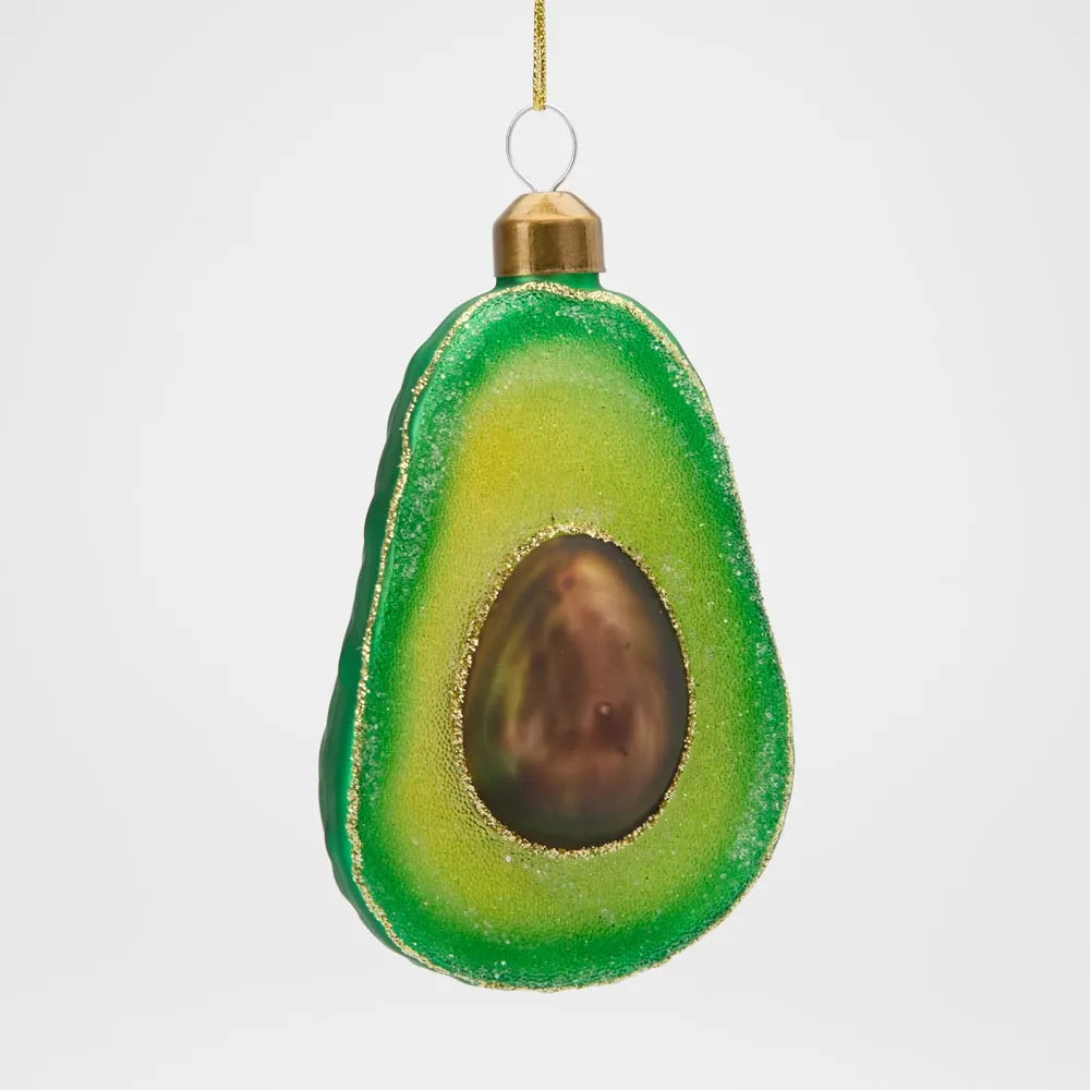 Vixen & Velvet Sugared Avocado Tree Decoration