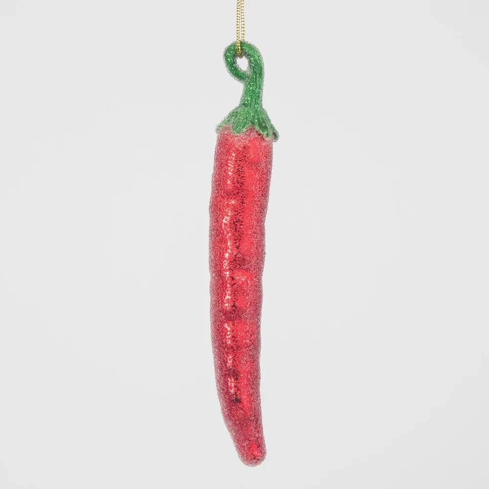 Vixen & Velvet Sugared Chilli Tree Decoration