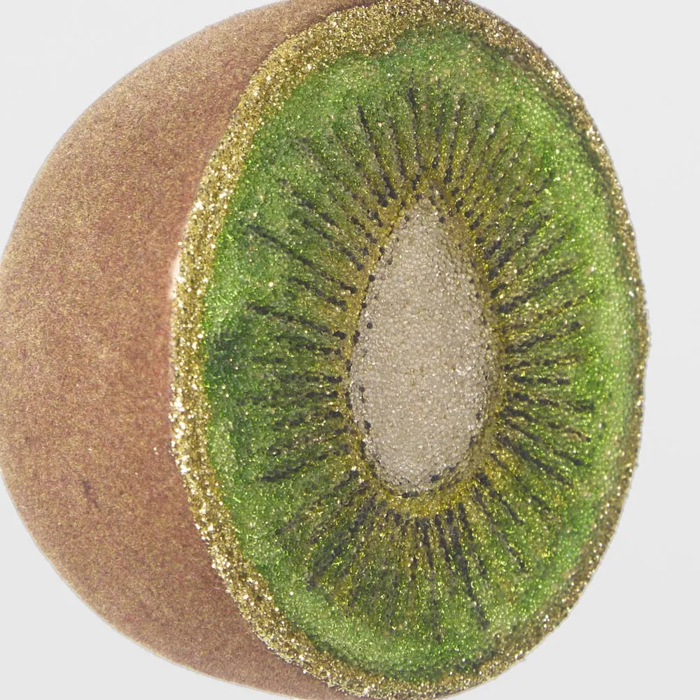 Sugared Kiwi Fruit Decoration