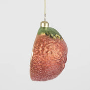 Sugared Orange Glitter Decoration