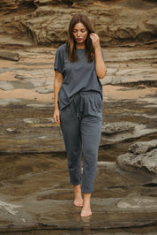 Talamaya Shoerline Fione Slub Cotton T-shirt