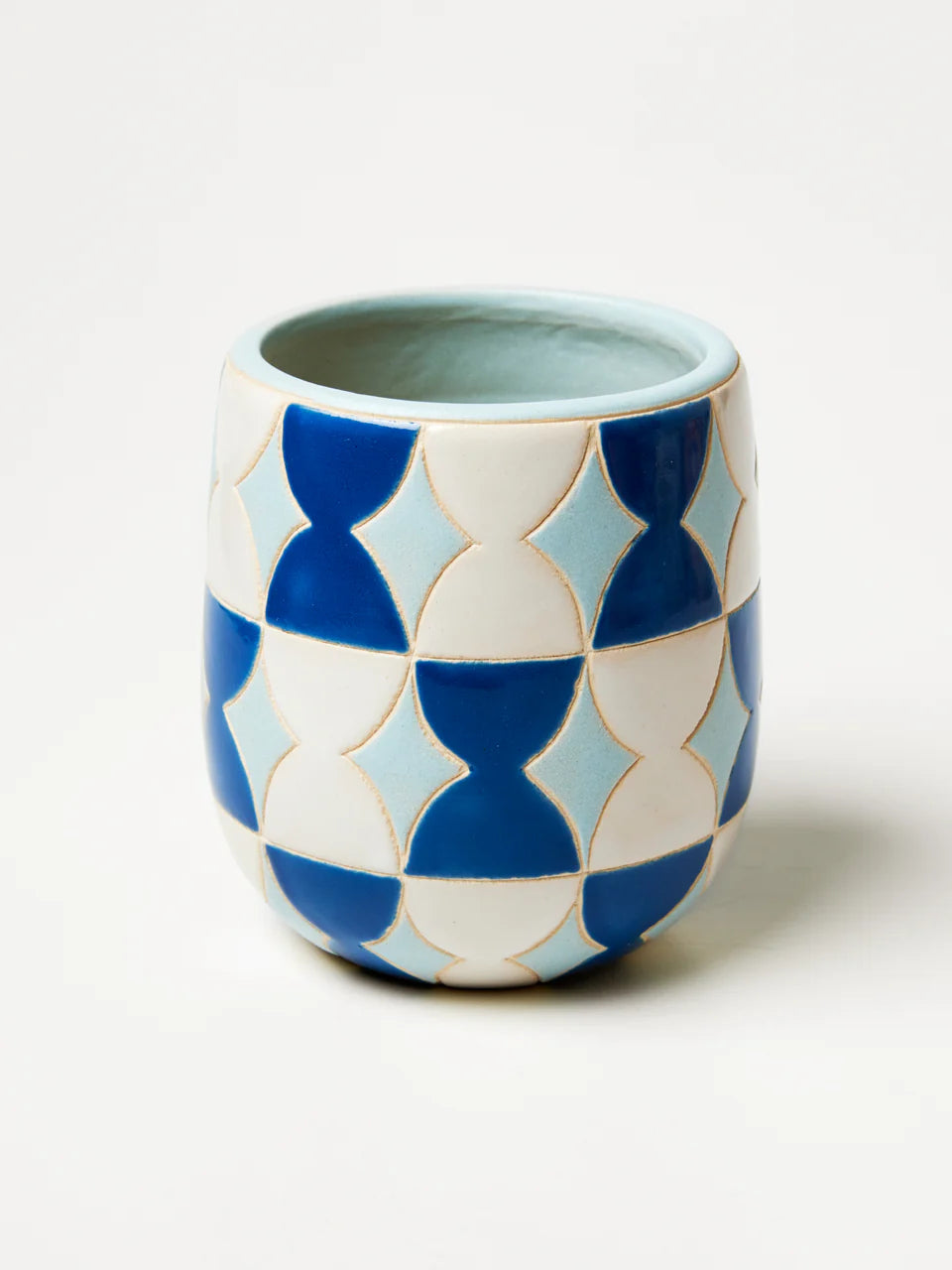 Jones & Co Sundap Pot Lava Lamp Blue