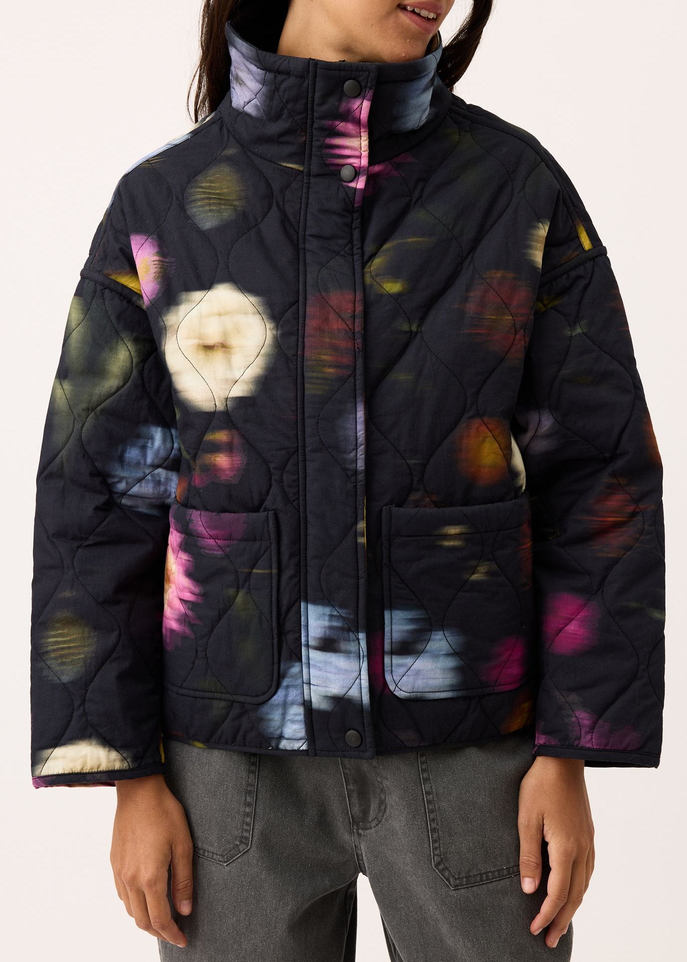 Nancybird Suri Jacket in Haze Print