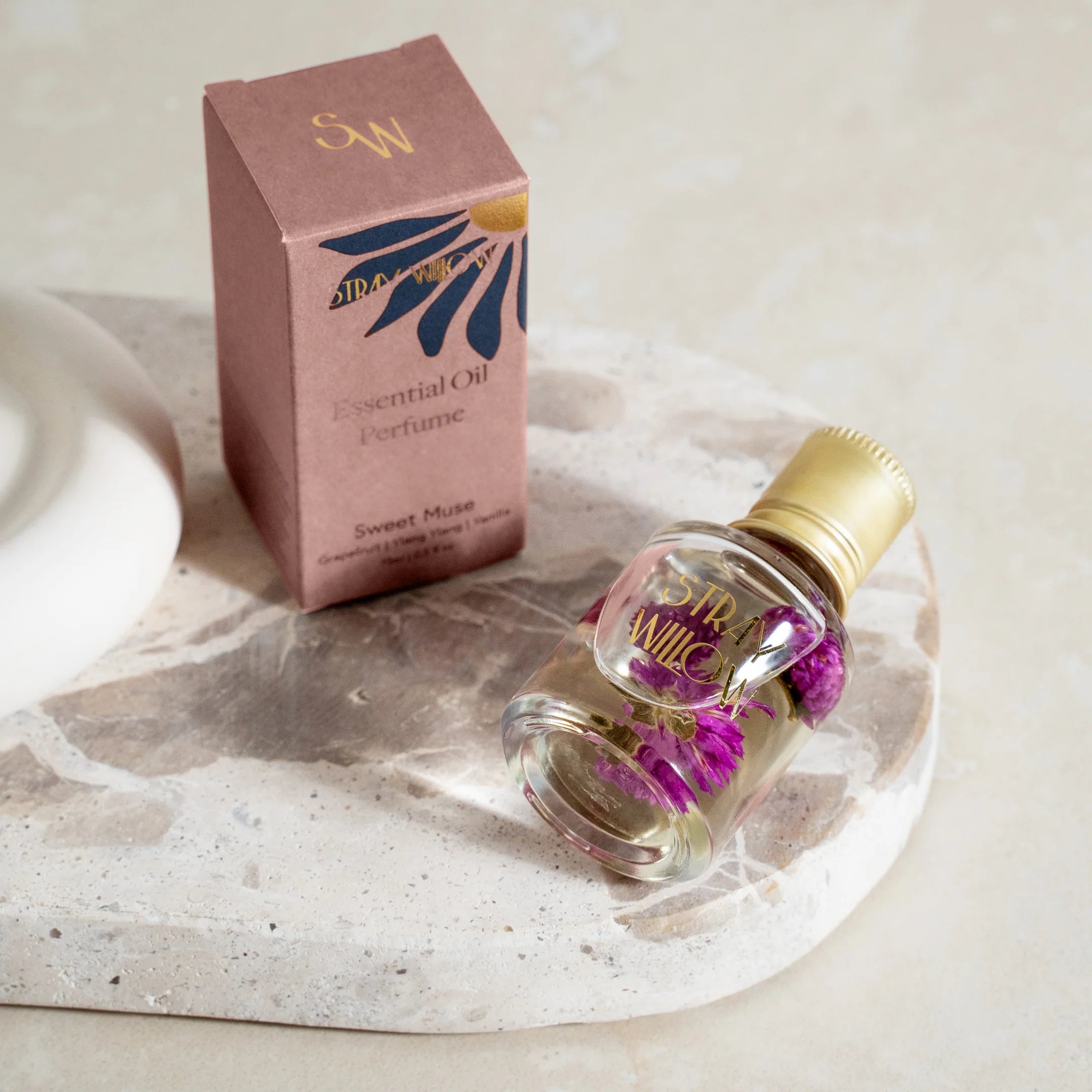 Stray Willow Essential Oil Perfume Roller- Sweet Muse
