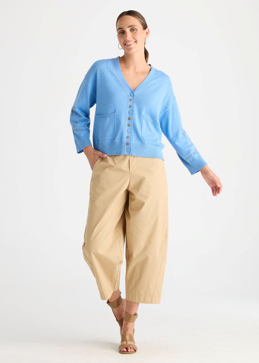 Sweet Heart Cardi- Bluebell