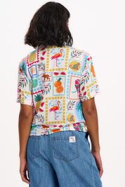 Odele Shirt- Jungle Tile