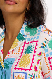 Odele Shirt- Jungle Tile